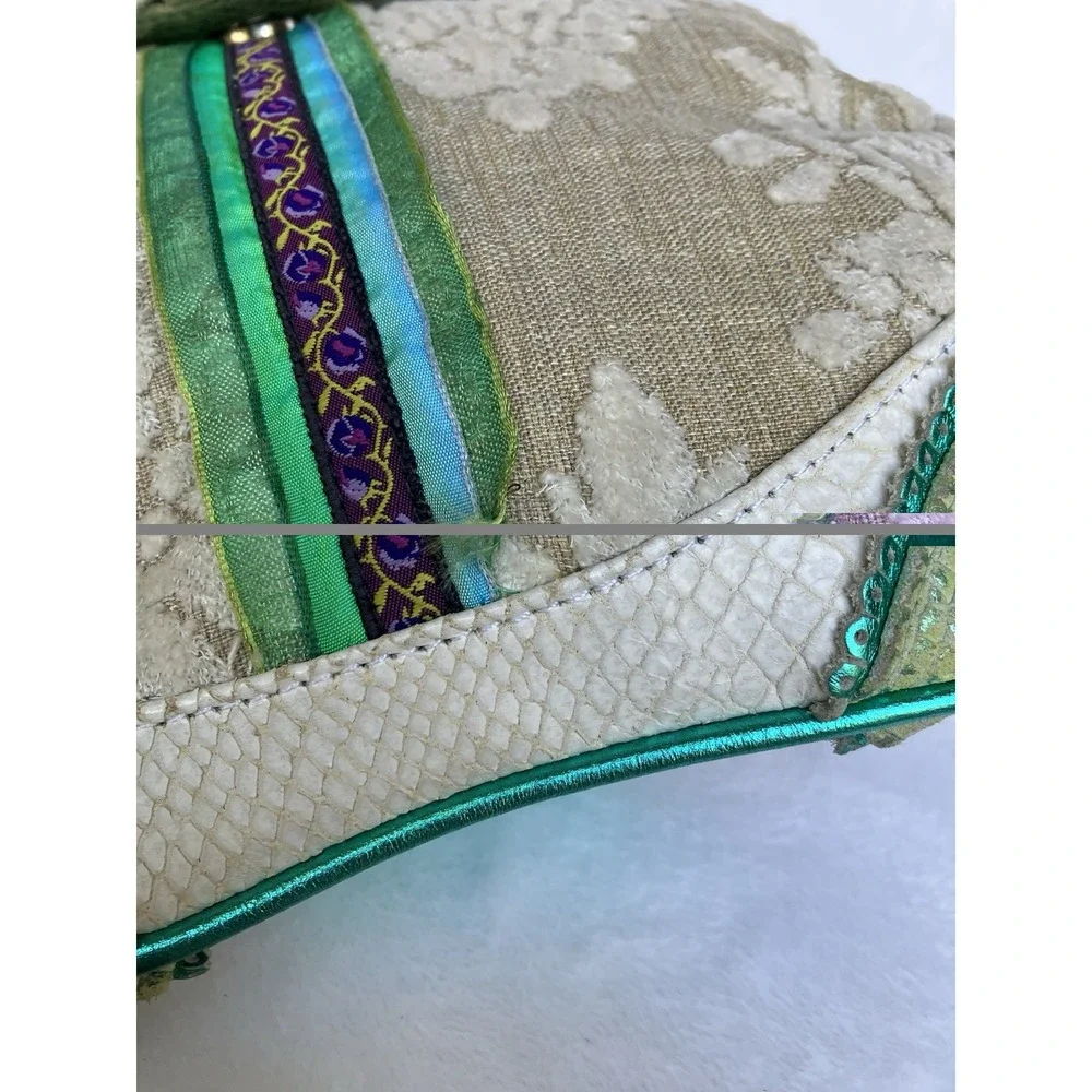 Spencer & Rutherford Vintage Mixed Media Eclectic Purse Bag